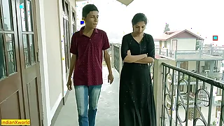 Indian Beautiful Girl Hardcore Sex with Junior lover Boy&excl; with clear audio